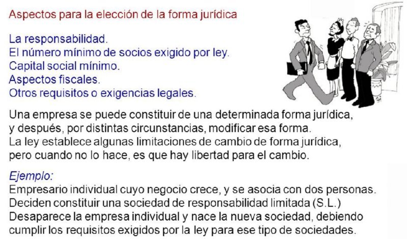 05 CRITERIOS ELECCION FORMA JURIDICA